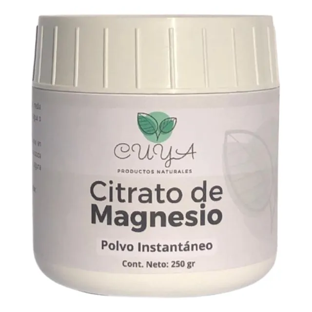 Citrato De Magnesio 250gr Sin Sabor Alemán