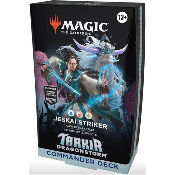 Magic Tarkir Dragonstorm Jeskai Striker Commander Deck Inglé