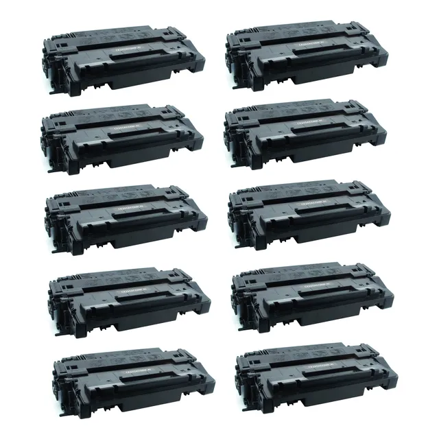 10 Pza Toner 55a Compatible Con Hp M521dn