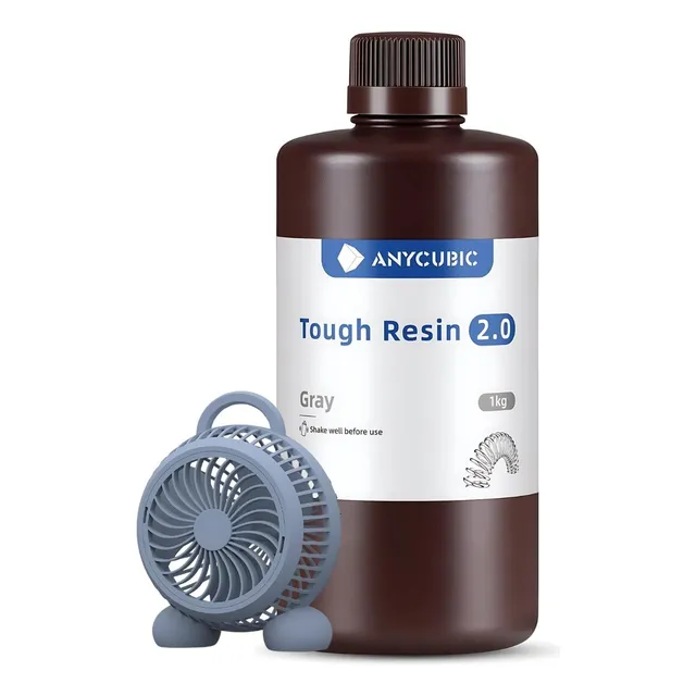 Resina Flexible Impresora 3d Anycubic 1kg Uv Alta Dureza 