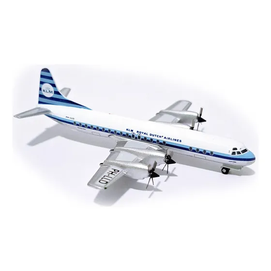 Lockheed Electra L-188c Klm - Jet-x - 1/400 - 10x S/ Juros