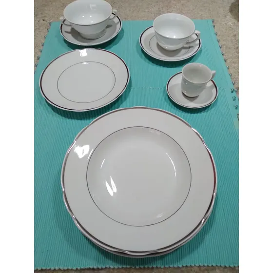 Vajilla De Porcelana 54 Piezas Para 6 Personas