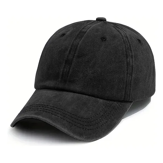 Gorro Liso Con Visera Jaspeado Desgastado ®