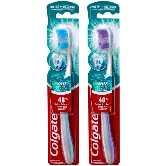 Colgate 360 ??esmalte Health Sensitive Cepillo De Dientes, C
