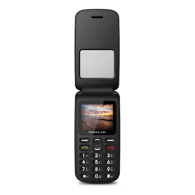 Telefono Senior Tecnolab Almeja Rojo 4g Tl456r