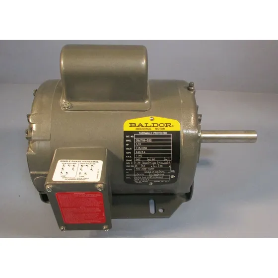Baldor 35j718-522 Thermally Protected 1/3 Hp Motor 1 Ccv