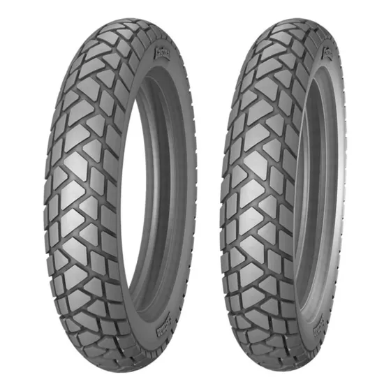 Llanta Trasero Para Moto Nayasa Doble Proposito Dakar Lla011 Sin Cámara De 100/90-19 P 218 X 1 Unidad