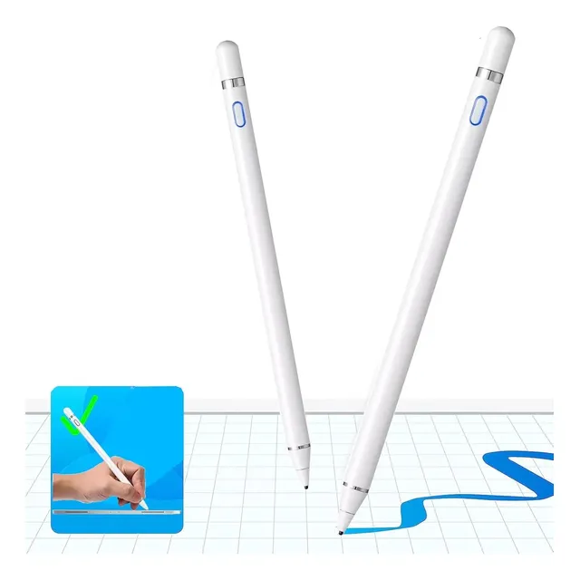 Universal Lápiz Óptico Pen Stylus Para iPad Tablet Android iPhone,bakeway 2 En 1 Lápiz Stylus Capacitivo, Capacitiva Stylus Pencil Para iPad Apple Huawei Y Otros Dispositivos Electrónicos