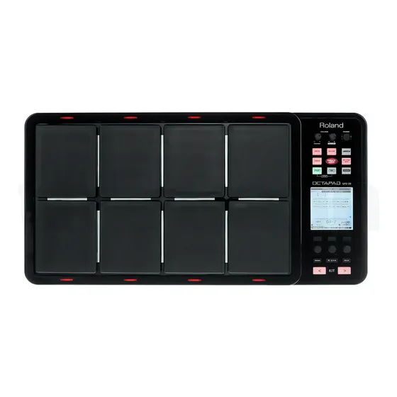Pad De Efeitos Octapad Roland Spd30 Preto Percussão Digital
