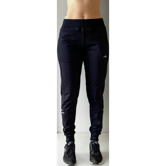 Pantalon Jogging Mujer Algodon Rustico Liviano Elastizado