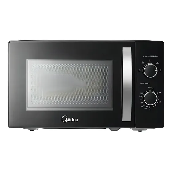 Microondas Mecánico 20 Lts Negro Midea