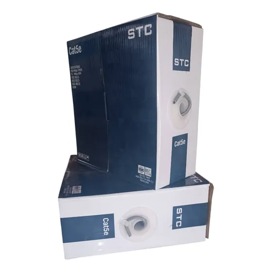 Cable Utp Stc Cat5e Cca 100 M Indoor Gris