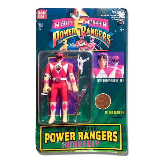 Power Ranger Kimberly Real Morphing Action!