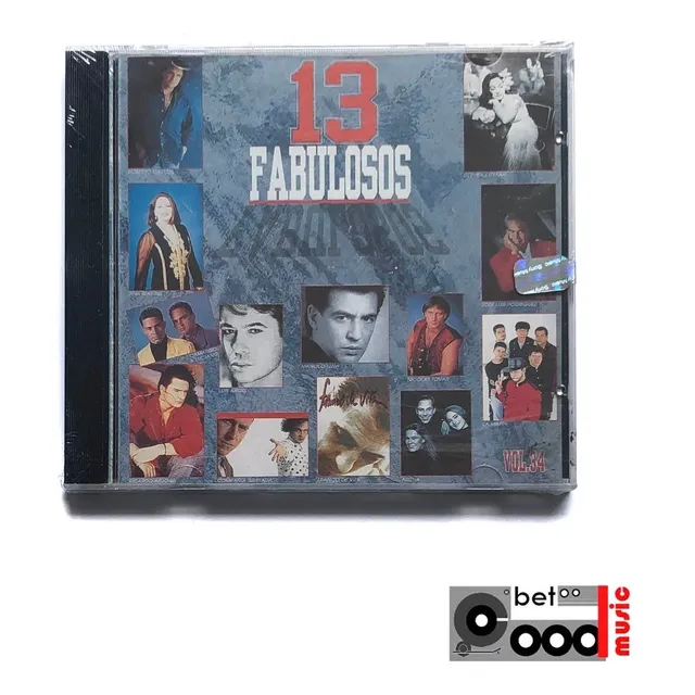 Cd Trece Fabulosos Vol. 34 Ana Gabriel Gloria Estefan Arjona