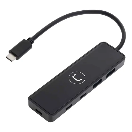Adaptador Hub Multipuerto Unno Tekno Usb/usb-c