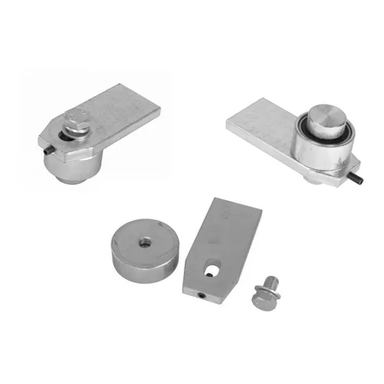 Pivot Superior Porton Batiente Acero Repuesto 44/40mm