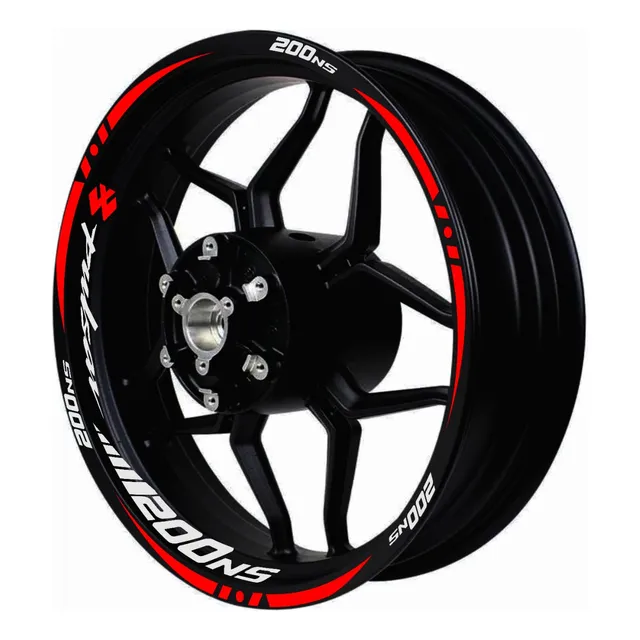 Calcomanias Stickers Para Rines Pulsar Ns Reflejante Neon Ss