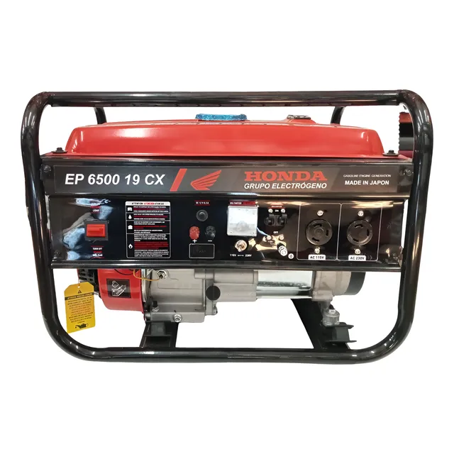 Generador Honda Ep 6500 19 Cx - 6 Kva - Motor Gx390 - Japón