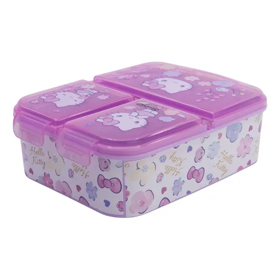 Vianda Infantil Hello Kitty Con 3 Reparticiones