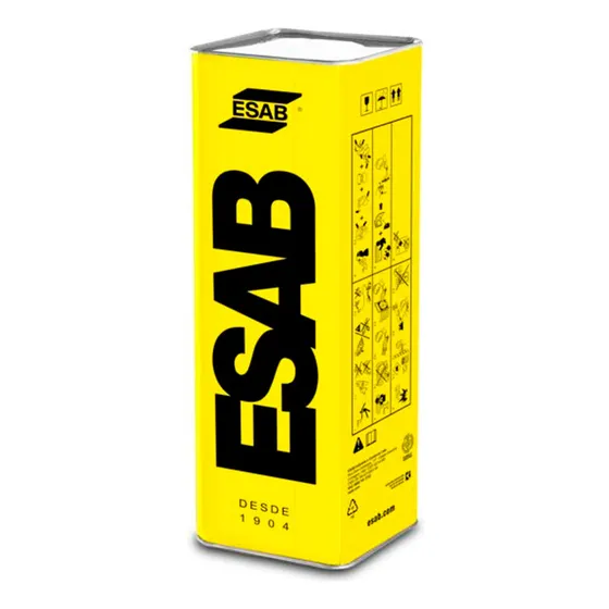 Eletrodo E7018 3.25mm Esab 18 Com 18kg 309811 Punta Cinza