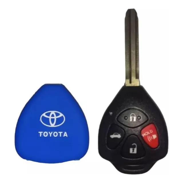 Llave Carcasa Control Toyota Fortuner Hilux Kavak Mas Forro