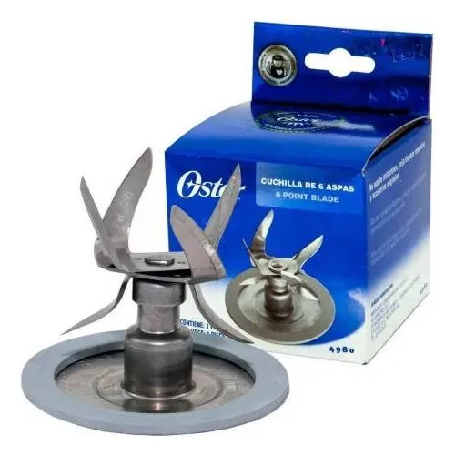 Cuchilla De Licuadora Oster, Made In México, Goma Gris