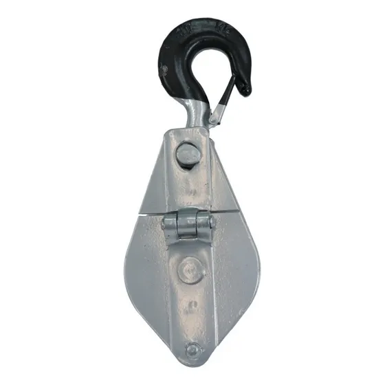 Polea Sencilla Dogo Tuls Rh5051 Garrucha Con Bisagra 4in 1t