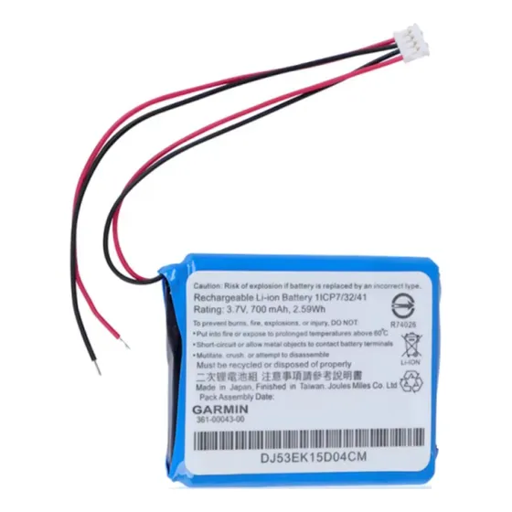 Bateria Para Garmin Edge 361-00043-00 3.7v