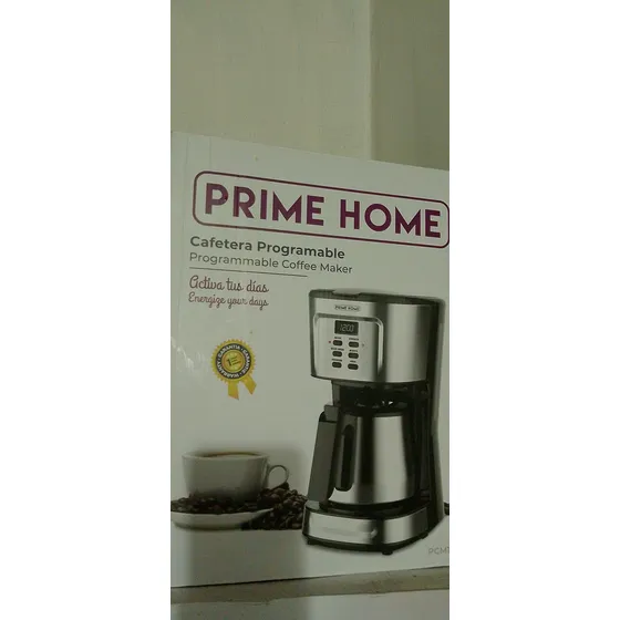 Cafetera Prime Homecafeter Programable De 12 Tazas Pime Home