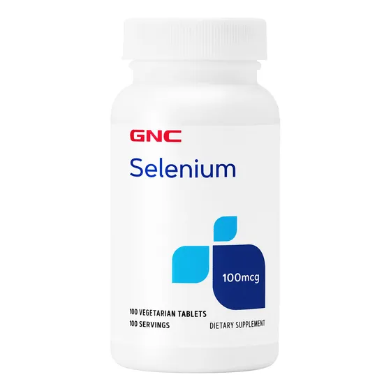 Gnc - Selenio 100 Mcg, 100 Comprimidos Sabor Sin Sabor