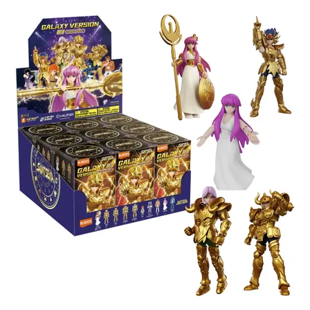 Caixa 9 Blokees Os Cavaleiros Do Zodiaco Galaxy Version 03