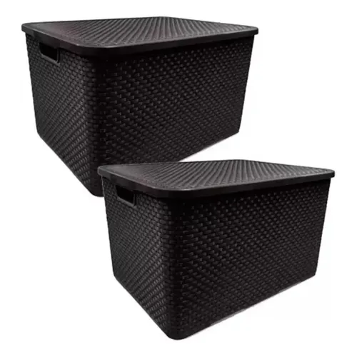 CARRY BASKET HANGER-R  　 Basket With Hook Grid Storage Basket, Hang It Behind A Door Black