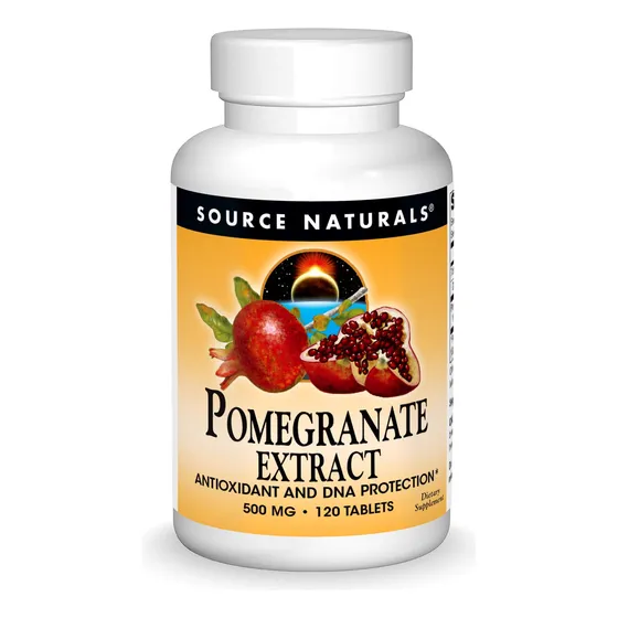Extracto De Granada Supplement Source Naturals, 500 Mg, 120