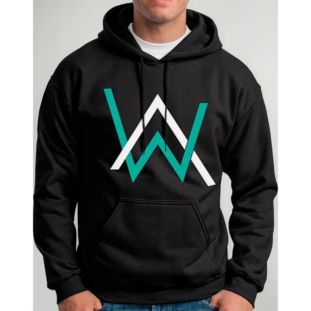 Polera Con Capucha Dj Alan Walker Musica Electronica