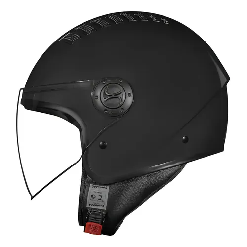 Capacete Moto Aberto Nzi Ringway Preto Fosco Fxm Tamanho do