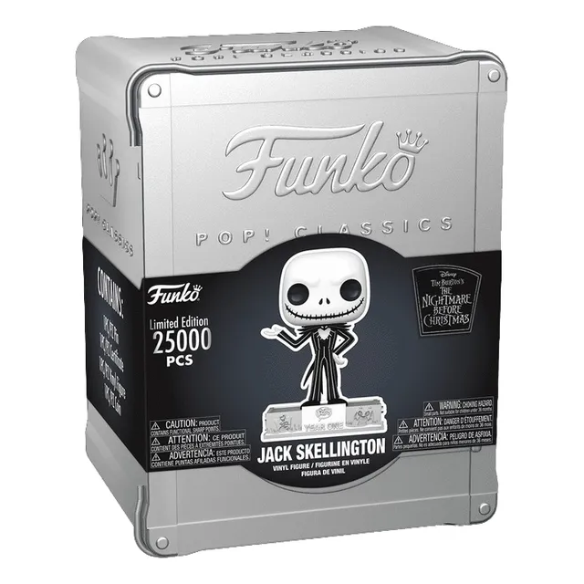  ¡funko De Jack Skellington En Caja Fuerte! 