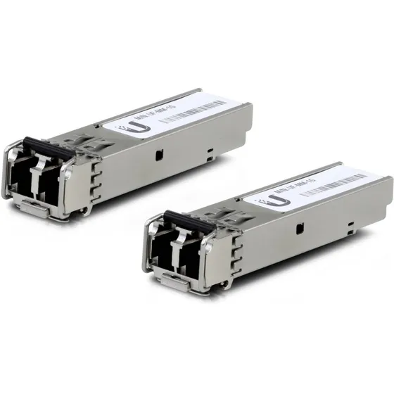 Módulo De Fibra Ubiquiti Multimodo Sfp 1g Pack De 2 Unidades