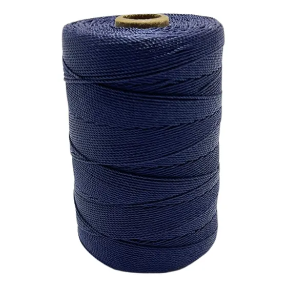 Fio Torcido Azul Nylon Para Entralhar Redes 006