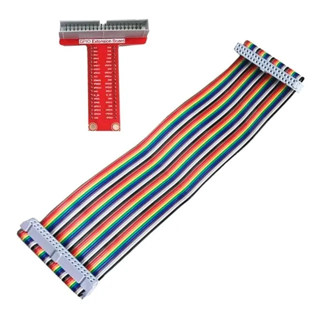 50pz Extension De Puerto Gpio A Protoboard Para Raspberry Pi