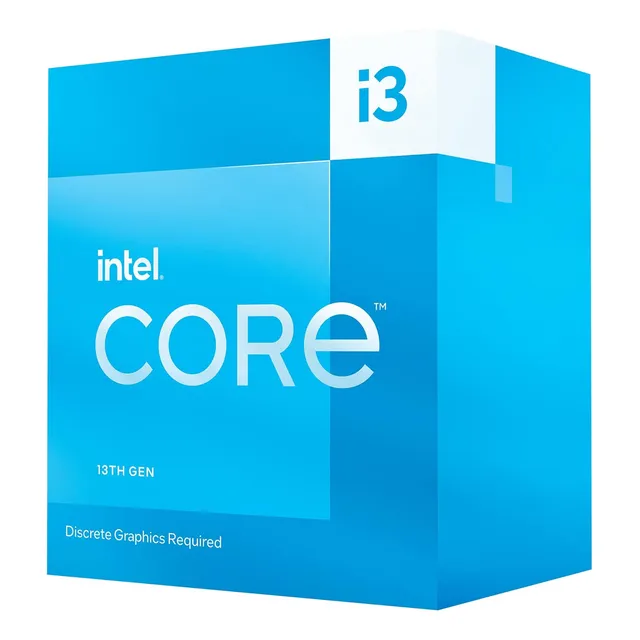 Procesador Intel I3-13100f Para Equipos De Sobremesa: 4 Núcl