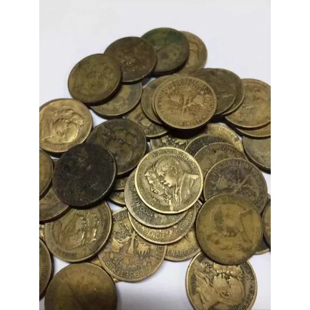 50 Moedas De 1000 Réis 1922 Duas Caras Para Alianças