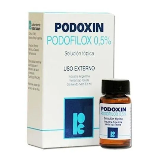 Podoxin 3.5 Ml | Antiviral Papiloma Humano Tópico
