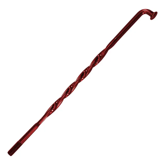 Rayos Rojos Torneados 170x4 (set De 36 Rayos)