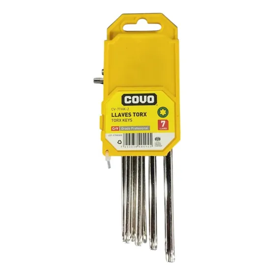 Juego De Llave Torx 7pzs