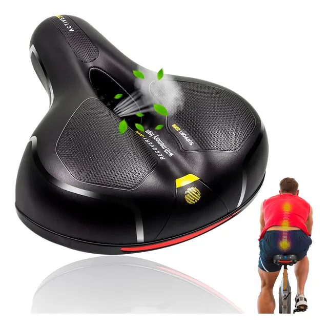 Asiento De Bicicleta Ergonómico Cojín Suave Montañera Ruta