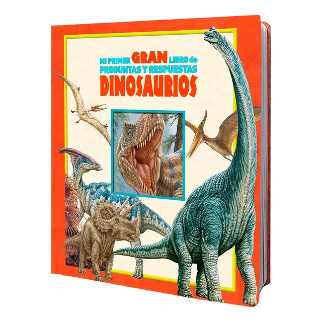 Mi Primer Libro De Preguntas Y Repuesta Dinosaurios Niños