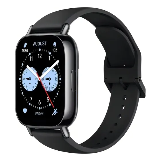Smartwatch Xiaomi Redmi Watch 5 Lite 1.96 Preto Desenho da pulseira Milanese