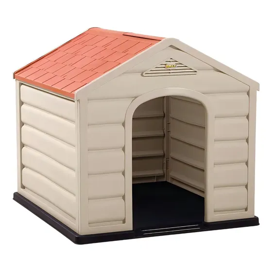 Casa Para Perros De Razas Pequeñas Rimax Taupe\u002Fazul | MercadoLibre