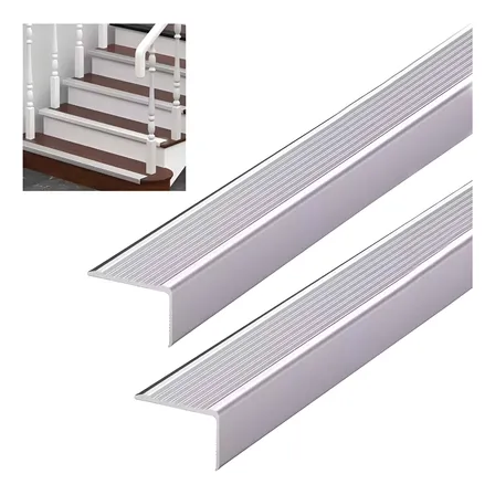 Antideslizante Nariz De Grada Aluminio Proteger 2 Mt 50x16mm