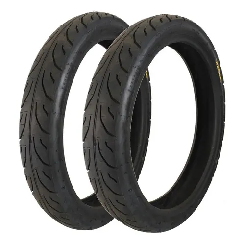 Pneu Yamaha Neo At 115 Dianteiro + Traseiro Kenda S/ Camara